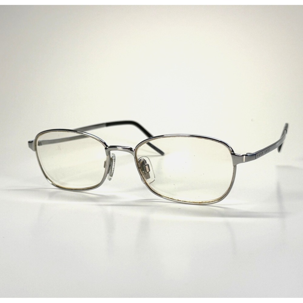 HUGO BOSS HB1509 GR Eyeglasses Frame Only 54-17-145 Silver Made Japan Full Rim